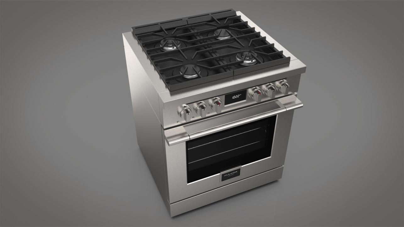 30" DUAL FUEL RANGE Fulgor Milano